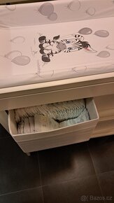 Přebalovací pult IKEA+ podložka + úložné boxy - 6