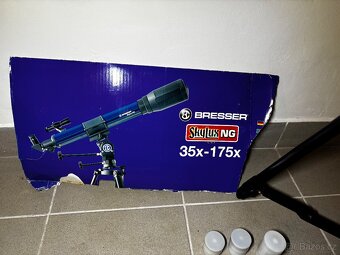 Nový hvězdářský dalekohled skylux bresser 35x-175x - 6