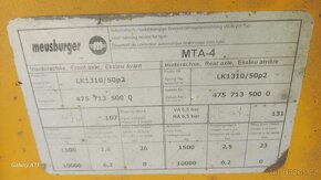 Podvalník MEUSBURGER MTA-4 - 6