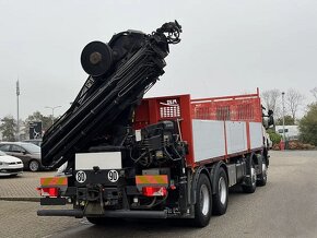 Scania P410 8x4 - valník s hydraulickou rukou HIAB - 6