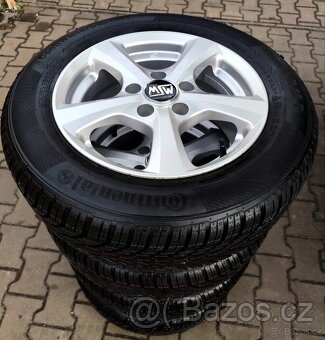 Alu kola Škoda Octavia II, VW Golf, Touran,Caddy 5x112 R15 - 6