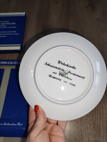 Porcelánové dekorativní talíře ZIMA - 6