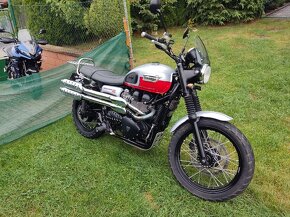 Triumph Scrambler 900 (2014) TOP, doplňky, po servisu - 6