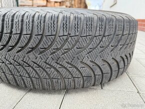 Prodám sadu 4ks zim.pneu Michelin AlpinA4 205/55R16 vč disk - 6