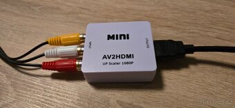 Převodník audio/video signálu z AV(cinch) do HDMI - 6