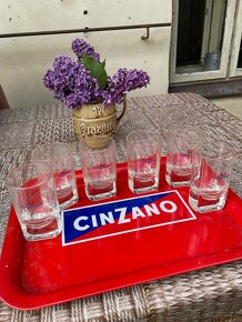 Sklenky cinzano a Becher - 6