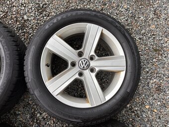 Alu orig celoroční sada VW Dover 5x112 6,5J ET46 205/55 R16 - 6