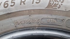 Zimní pneu 195/65/15 Michelin - 6