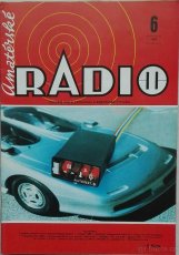 Časopisy Amatérské Radio 1989 Ročník XXXVIII - 6