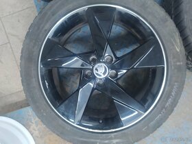 Prodám origo Alu kola škoda Scala Volans 5x100 r16 Monte - 6