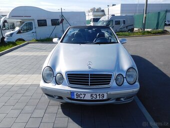 Mercedes-Benz CLK 200 2.0 i Avantgarde Cabrio, 100 kW, Kůže - 6