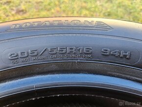 2x Zimní pneu Dunlop Winter Sport 5 - 205/55 R16 XL - 95% - 6