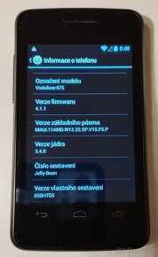 Prodám Vodafone Smart Mini / Vodafone 875 - 6