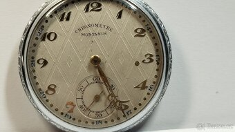 Pánské pěkné kapesní hodinky CHRONOMETRE MONTANUS - 6