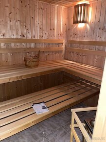 Finská sauna oblá 220x220 cm - 6