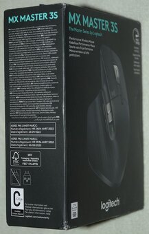 Bezdrátová myš Logitech MX Master 3S, tichá, grafit.,NOVÁ - 6