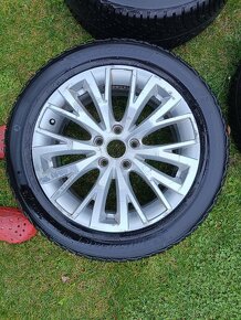 Alu kola VW Jamara R17 + Michelin Pilot Alpin 5 - 6