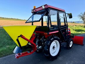 YANMAR F18D Diesel 3 válec, 18HP Radlice na sníh + sypač - 6