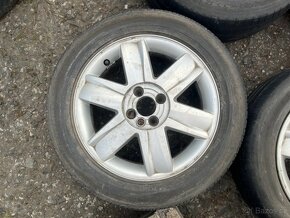 16" ALU kola RENAULT 4x100 obuté na 205/55 R16 letní - 6