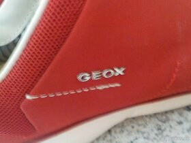 Geox velurove červene boty vel 37 - 6