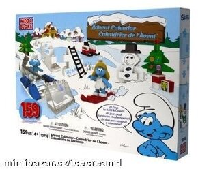 MEGA BLOKS Šmoulové - Adventní kalendář - 6