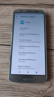 Motorola G6- 5.7"FHD+/ 32GB/ 3GB/ Android 9 - 6