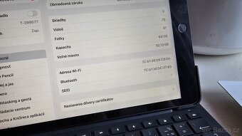 Apple iPad 9.gen wifi 64GB + klávesnica a náhradná ceruza - 6