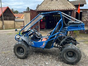 Buggy 125 větších rozměrů s novým motorem - uveze 2 dospělé - 6