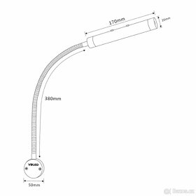 VBLED led světla se stmíváním 2 kusy - 6