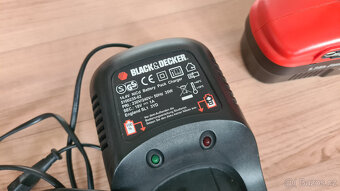 Aku vrtačka s příklepem Black & Decker HP148F2K, bez baterie - 6