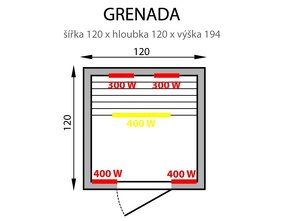 Infrasauna Grenada 2 - 6