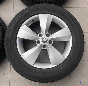 Kodiaq - 17" Nanuq + zimní 215/65 R17 Continental - 6