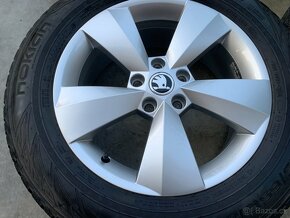 R17 ORIG.ZIMNÍ ALU KOLA 5x112 ŠKODA KODIAQ 215/65/17 - 6