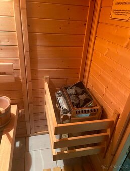 Finská sauna masiv 2x2x2m - 6