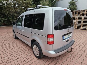 VW Caddy 1.9TDI 77kW,klima,bez koroze,tažné,výhřev,serviska. - 6