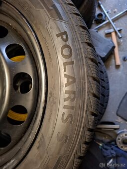 Zimni sada 5x112 6,5x16 ET50 + Polaris 5 205/55R16 - 6