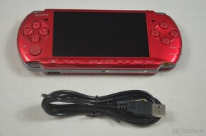 Sony PlayStation Portable PSP 3000 Slim (Red) - 6