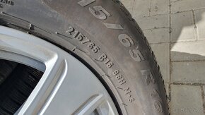 Zimní Sada Alu Kola 5x112 215/65 R16 Audi Q3 - 6