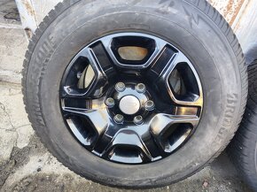 17"černá zimní alu sada 6x139 origo Ford Ranger 265/65 Bridg - 6