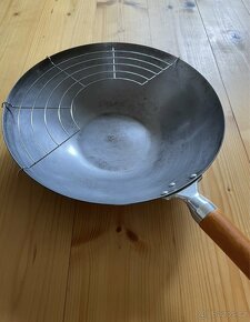 Ken Hom wok pánev Classic z uhlíkové oceli 32 cm, KH332003 - 6