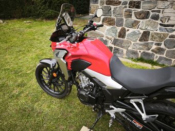 Honda CB 500 X (2019) 35kW, A2, kufr, 19" předek - novější - 6