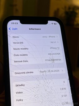 iPhone 12 128GB Černý - 6