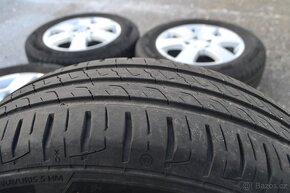 Alu kola Škoda Octavia II 5x112 + letní pneu 195/65R15 - 6