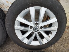 16"zimní alu sada Trondheim 5x112 origo VW Touran 5T 205/60 - 6