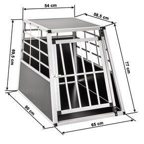 NOVÁ TRANSPORTNÍ KLEC, BOX DO AUTA PRO PSA - 6