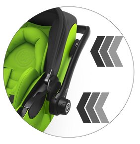 KIDDY Autosedačka Evoluna i-size 2 + Isofix základna 40-83cm - 6