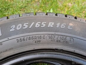 2x Letní ZÁTĚŽOVÉ pneu Michelin Agilis - 205/65 R16C - 85% - 6