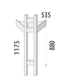 Stojan pro skluzavku zn. Domestav - 6