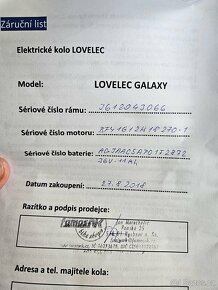 Elektrokolo Lovelec Galaxy - 6