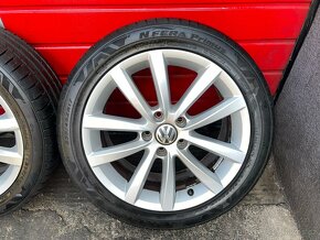 Original ALU kola VW MICHIGAN 17" 7,5J ET47 letní 225/45/R17 - 6